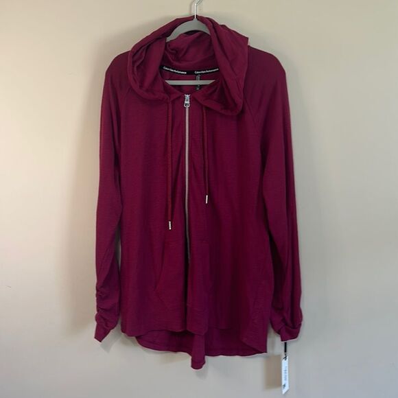 NWT Calvin Klein Performance Zip Up Hoodie size 3X - Picture 1 of 7